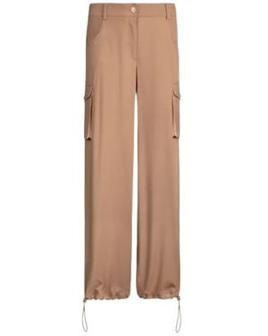 Liu Jo Cargo Pants - Natural
