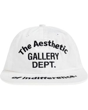 GALLERY DEPT. Embroidered Baseball Cap - White