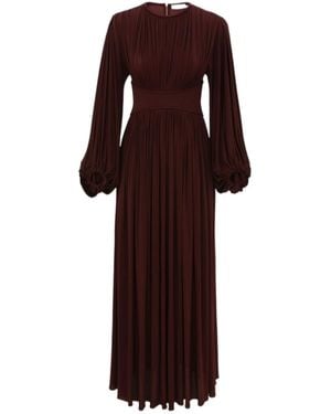 Zimmermann Luna Billow Maxi Dress - Purple