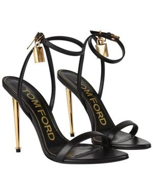 Tom Ford Padlock Heels - Black