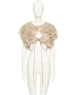 Valentino Printed Blouse - White