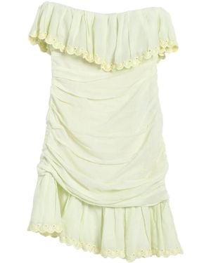 Isabel Marant Solid Sleeveless Dress - Yellow