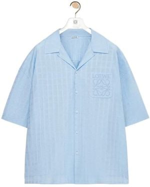 Loewe Short Sleeve Shirt - Blue