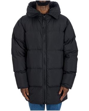 Canada Goose Hooded Padded Coat - Blue