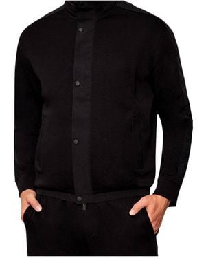 ARMANI EXCHANGE Long-Sleeve Sweatshirt - Black