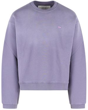 ERL Crew Neck Sweatshirt - Purple