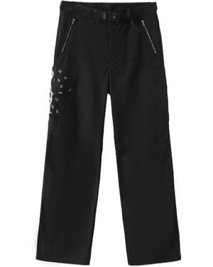 Marissa Chiara Buckled Casual Trousers - Black
