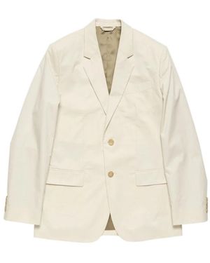 Acne Studios Single-Breasted Suit Jacket - Natural