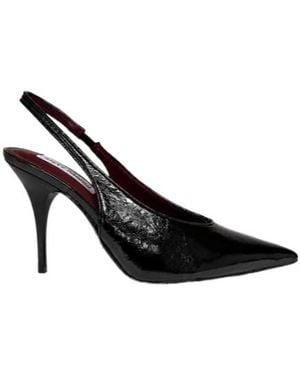 Steve Madden Pointed-Toe High-Heeled Sandals - Black