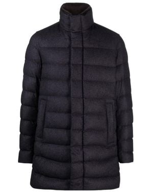 Herno High-Neck Down Jacket - Blue