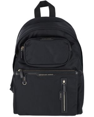 Anya Hindmarch Multi-Pocket Backpack - Black