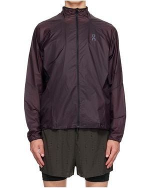 On Shoes Zero Running Jacket - Purple