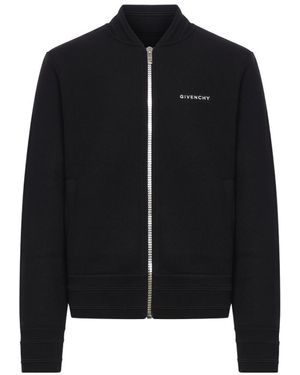 Givenchy 4G Motif Zip-Up Jacket - Black