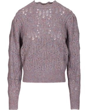 Isabel Marant Étoile Knitted Jumper - Purple