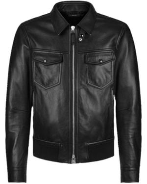 Tom Ford Zip Racer Jacket in Black for Men | Lyst