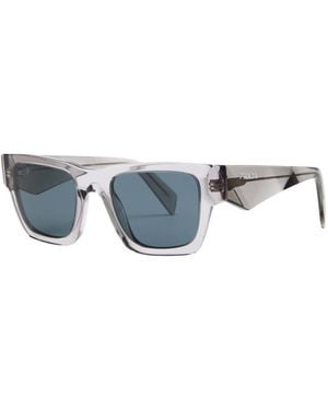 Prada Square-Frame Sunglasses - White