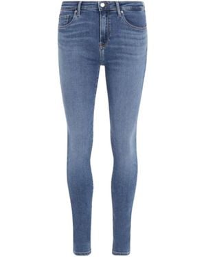 Tommy Hilfiger Logo-Patch Jeans - Blue