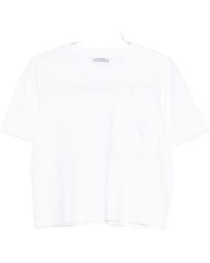 Baserange Chest-Pocket T-Shirt - White