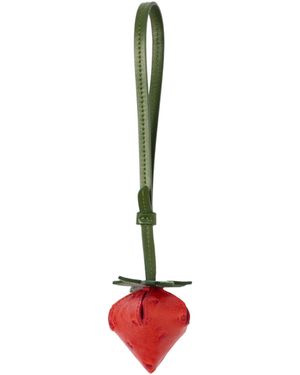 Jacquemus Strawberry-Shape Charm - White