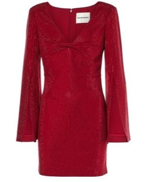Roland Mouret Sequined Minidress - Red
