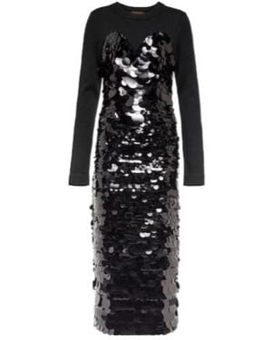 Altuzarra Wynnifred Embellished Midi Dress - Black