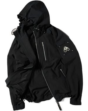 Moose Knuckles Charlesbourg Hooded Jacket - Black