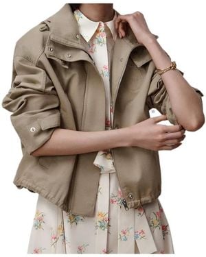 Dior Médaillon Hooded Jacket - Brown