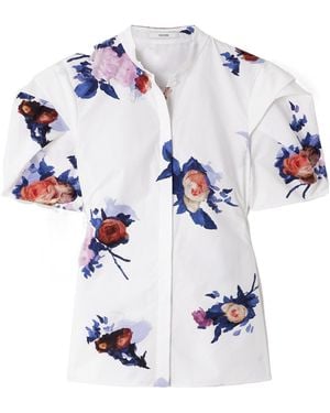 Erdem Printed Shirt - White