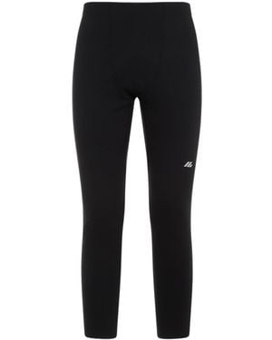 Balenciaga Logo Detailed Leggings - Black