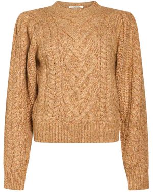Isabel Marant Solid Colour Jumpers - Natural