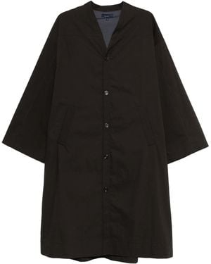Soeur Elite Parka Coat - Black