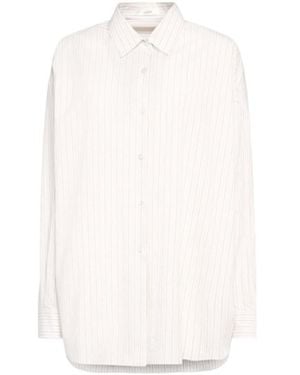 The Row Caster Cotton Poplin Shirt - White