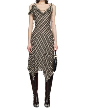 KNWLS Tess Plaid Dress - Multicolour