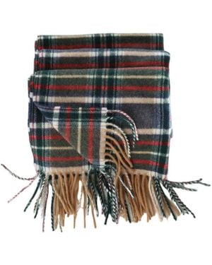 Polo Ralph Lauren Blend Plaid Scarf - Black
