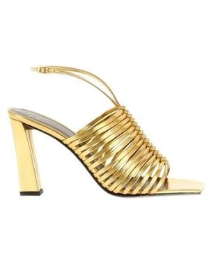 Giuseppe Zanotti 'Savoia' Sandals - Metallic