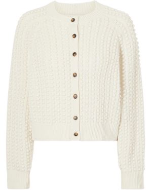 Loulou de Saison Bubble Needle Cardigan - White