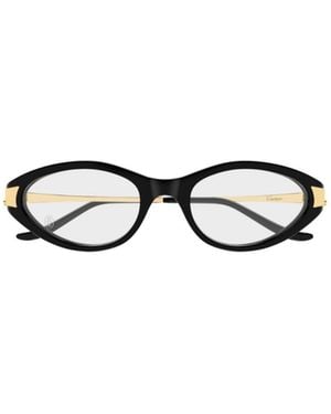 Cartier Cat Eye Frame Glasses - White