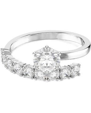 Swarovski Matrix Ring - White