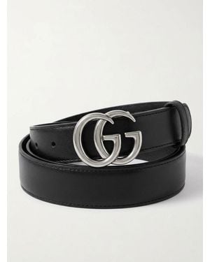 Gucci Gg Marmont Belt - Black