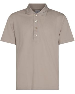 Eleventy Short-Sleeve Polo Shirt - Grey