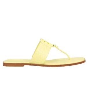 Tory Burch Flip-Flops - Metallic