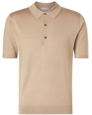 Dries Van Noten Wool Polo Shirt - Natural