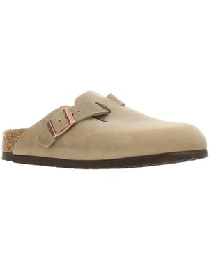Birkenstock Suede Leather Sandals - White