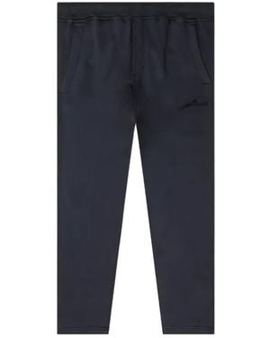 Stone Island Logo-Embroidered Track Pants - Blue
