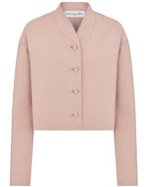Dior Cropped Jacket - Pink