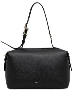 Furla Leather Handbag - Black