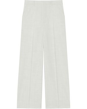 Givenchy Extra Wide-Leg Trousers - White