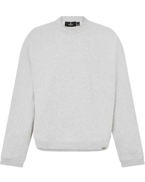 Represent Minimalist Crewneck Sweatshirt - White
