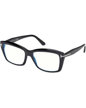 Tom Ford Eyewear Rectangular Frame Glasses - White