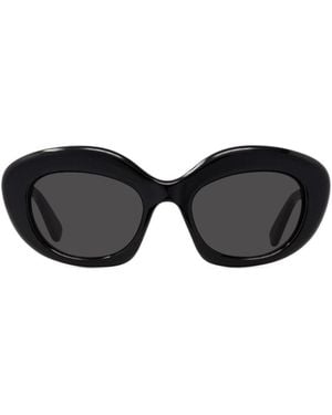Loewe Curvy Cat-Eye Frame Sunglasses - Multicolour
